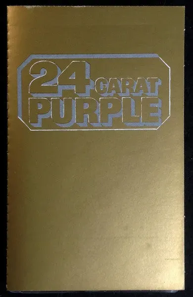 Deep Purple 24 Carat Purple musicassetta usata VG+