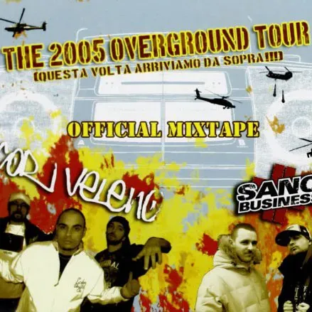 Vibrarecords Sano Business Cor Veleno 2005 Overground CD mixtape