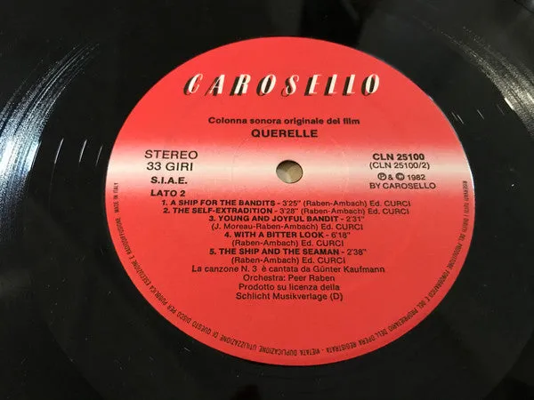 Peer Raben Querelle LP vinile colonna sonora