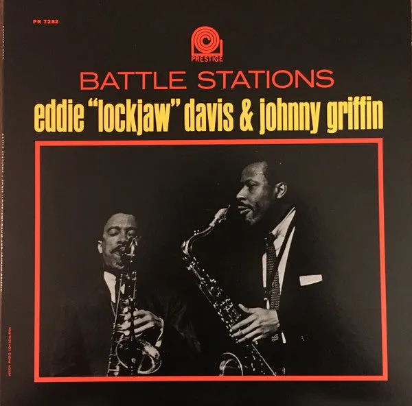 Eddie Lockjaw Davis Griffin Battle Stations LP mono Japan NM