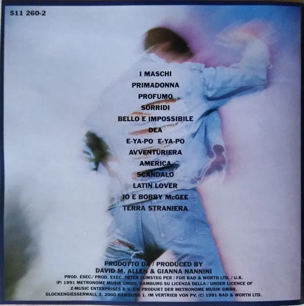 Gianna Nannini Giannissima CD live 2005 NM