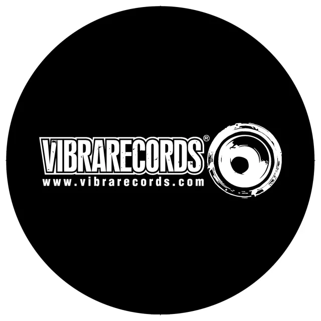 Vibrarecords Logo Slipmat tappetino antistatico