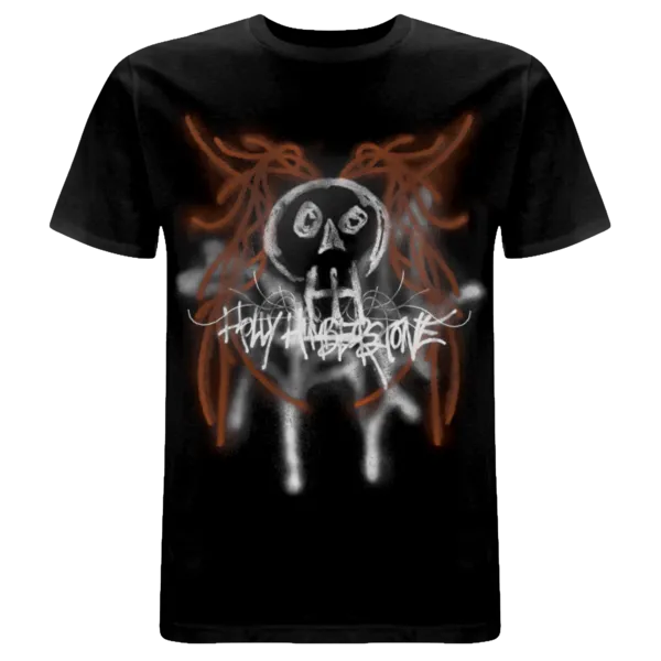 Polydor Skull t-shirt maniche corte stampa petto