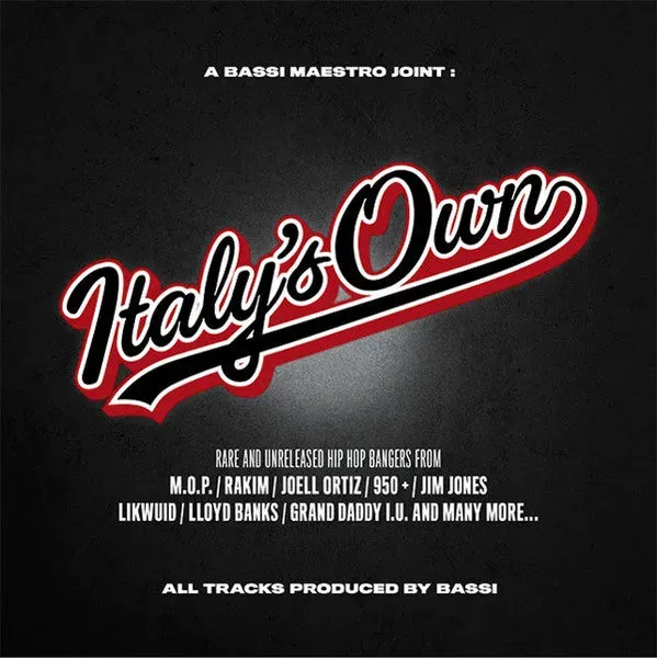 Bassi Maestro Italy's Own CD mixtape USA ITA