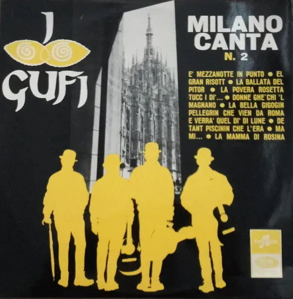 I Gufi Milano Canta N.2 vinile LP 1966 prima edizione