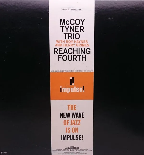 McCoy Tyner Reaching Fourth LP gatefold post bop Japan