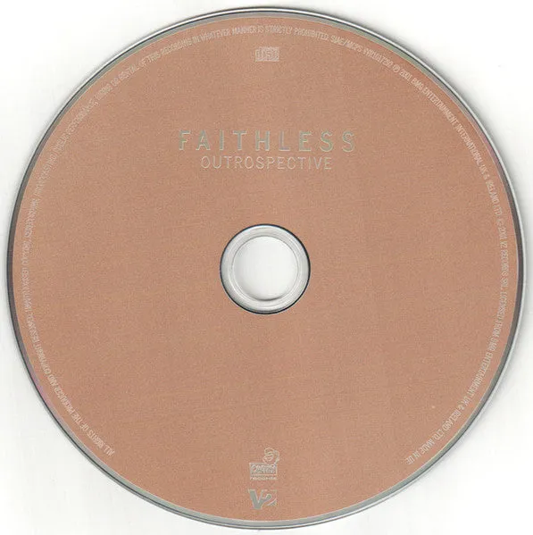 Faithless Outrospective CD album elettronica VG+