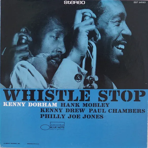 Kenny Dorham Whistle Stop LP ristampa Blue Note NM