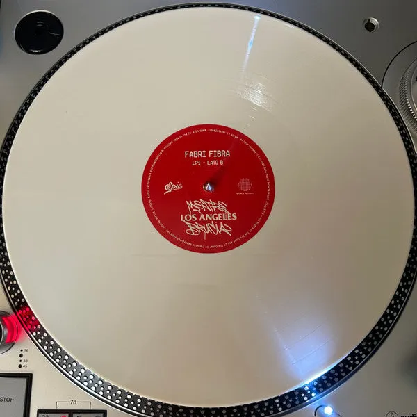 Fabri Fibra Mentre Los Angeles Brucia 2xLP Bianco