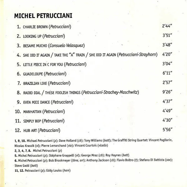 Michel Petrucciani Michel Petrucciani CD Compilation jazz