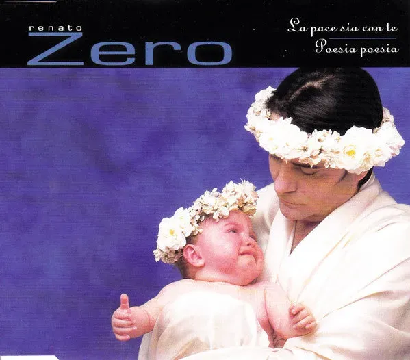 Renato Zero La Pace Sia Con Te CD maxi singolo 1998