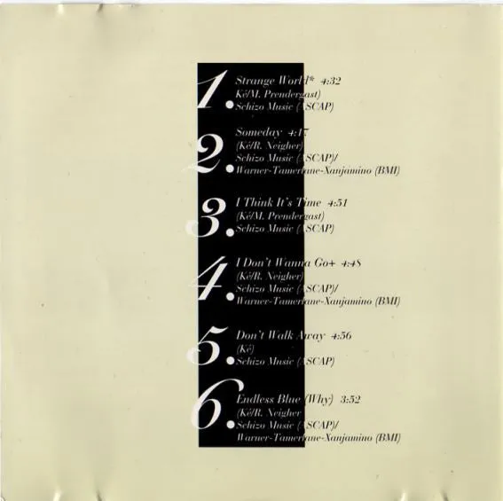 Ké I Am CD album 1996 europop ballad