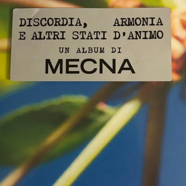 Mecna Discordia, Armonia E Altri Stati D'Animo vinile LP nero Mint