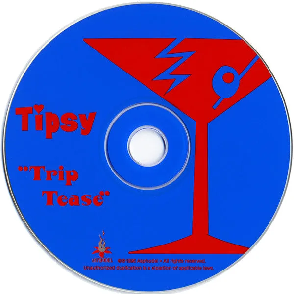 Tipsy Trip Tease CD album gatefold 1996