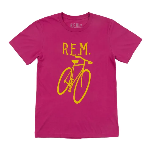 R.E.M. Little America t-shirt berry cotone stampa 1984