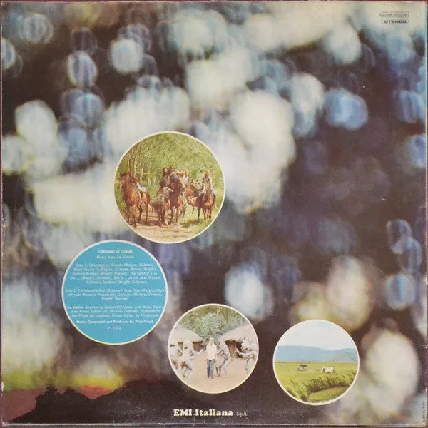 Pink Floyd Obscured By Clouds LP vinile prog 1978