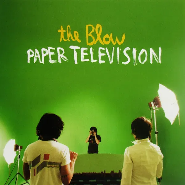The Blow Paper Television CD promo indie rock