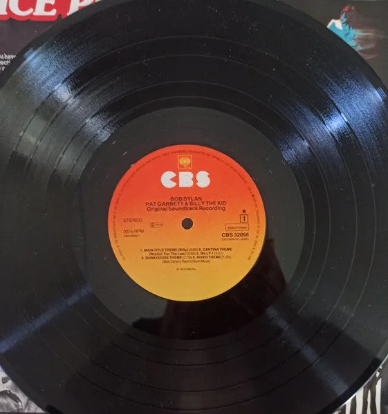 Bob Dylan Pat Garrett & Billy The Kid LP album ristampa VG