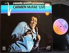 Carmen McRae Ronnie Scott's Live LP usato 1977 jazz