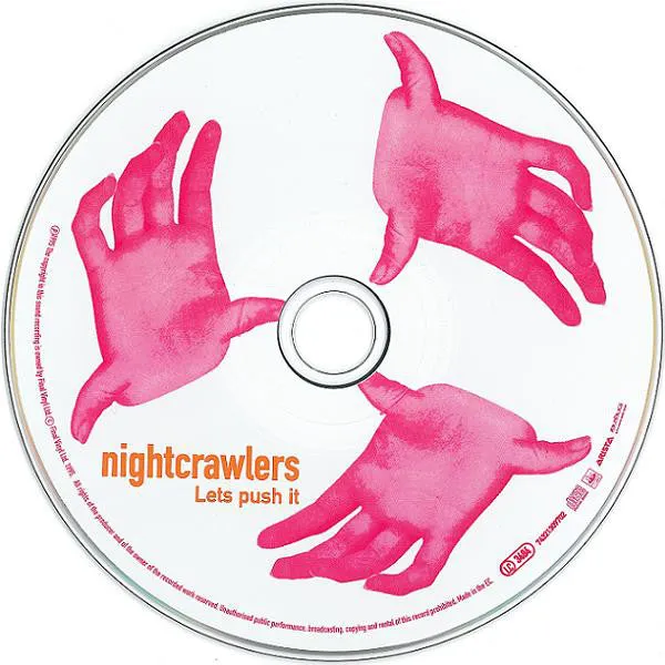 Nightcrawlers Lets Push It CD album euro house VG+