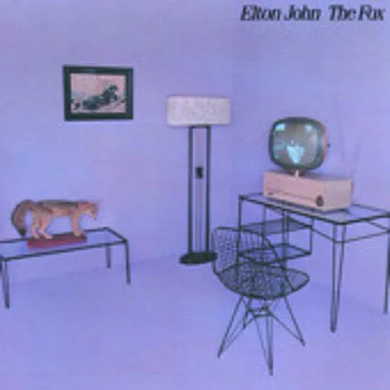 Elton John The Fox vinile LP Rocket 1981 rock