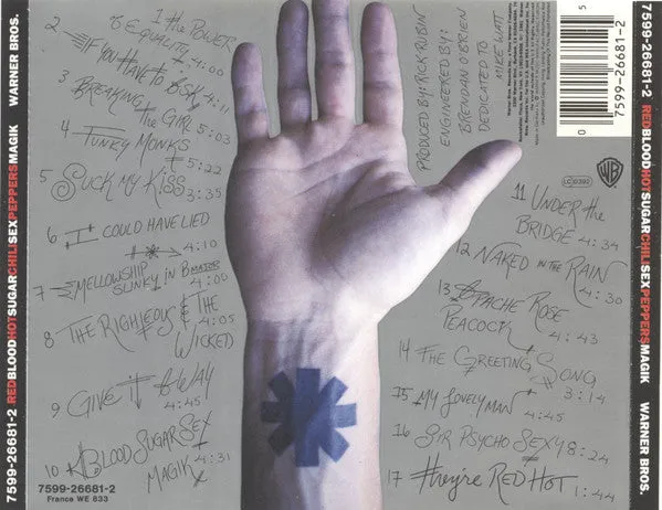 Red Hot Chili Peppers Blood Sugar Sex Magik CD funk