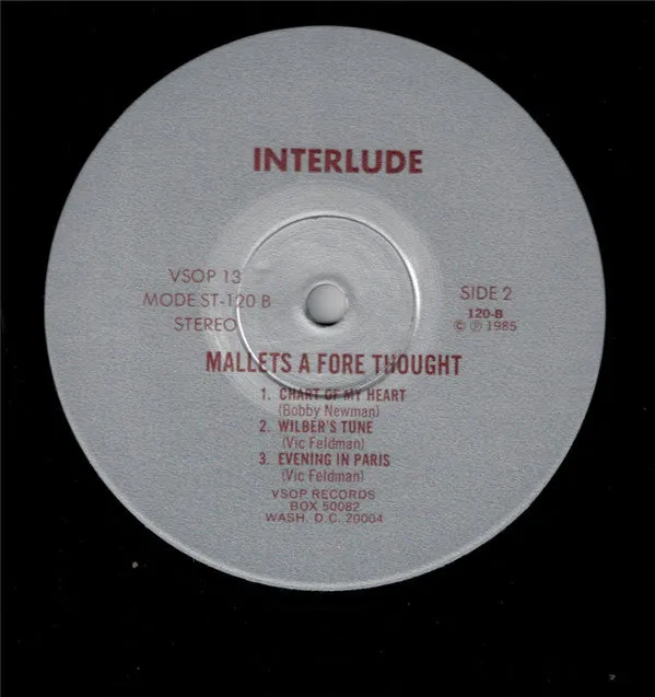 Vic Feldman Mallets A Fore Thought vinile LP ristampa