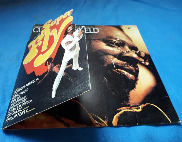 Curtis Mayfield Super Fly vinile LP pressaggio Italia 1972