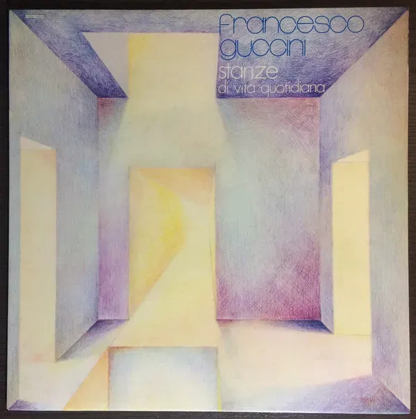 Francesco Guccini Stanze di Vita Quotidiana LP vinile
