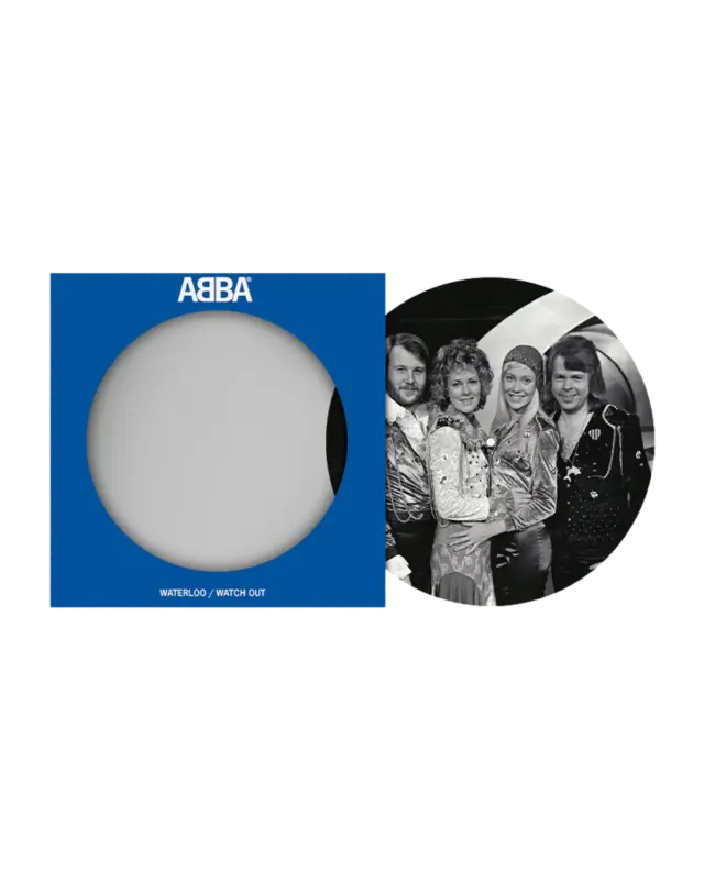 ABBA Waterloo Watch Out picture disc vinile 7" singolo