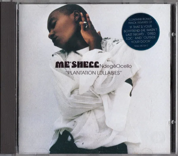 Me'Shell NdegéOcello Plantation Lullabies CD VG+ acid jazz