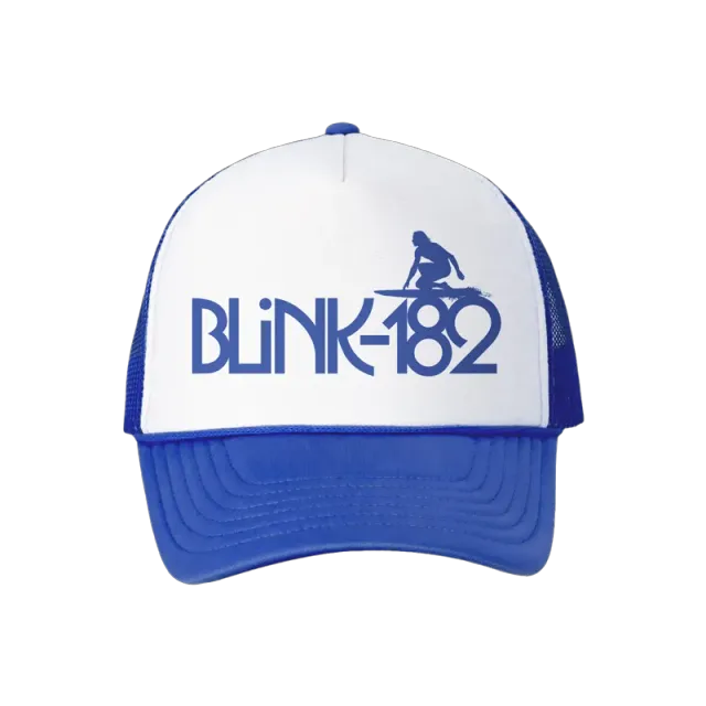 blink-182 First Date Cappello trucker bianco blu