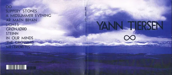 Yann Tiersen Infinity CD album 2014 Mint