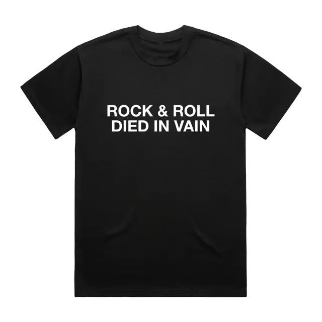 Fontaines D.C. Rock & Roll maglietta nera S-XXL