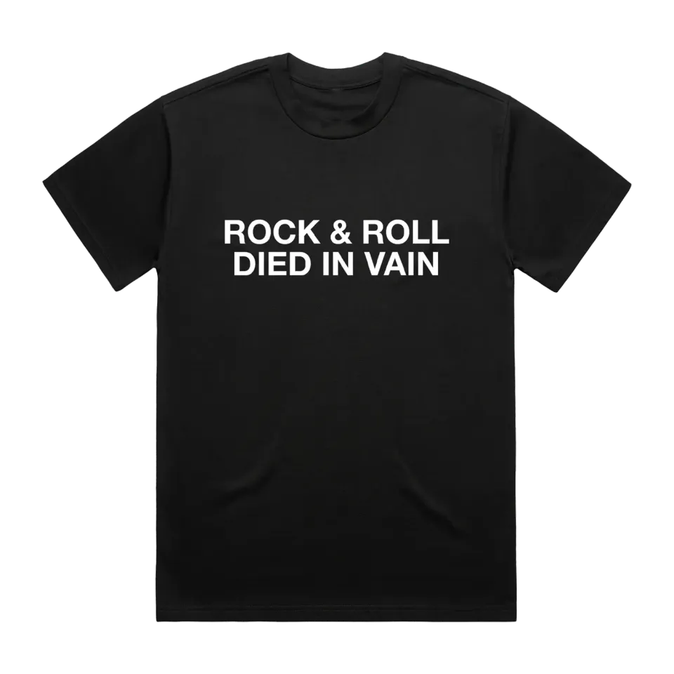 Fontaines D.C. Rock & Roll maglietta nera S-XXL
