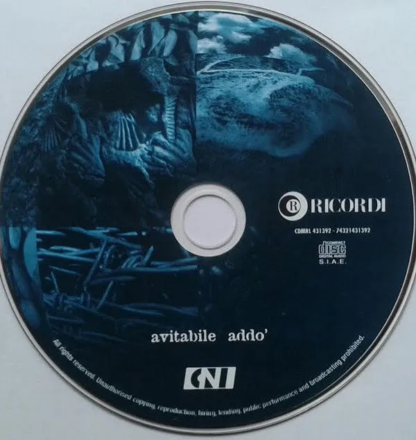 Avitabile Addò CD album usato reggae dub 1996