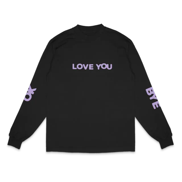 Polydor Okay Love You Bye maglia manica lunga nera