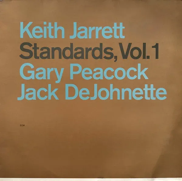 Keith Jarrett Standards Vol.1 vinile LP tedesco post bop NM