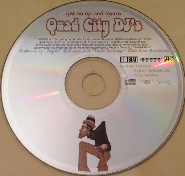 Quad City DJ’s Get On Up And Dance CD Album House