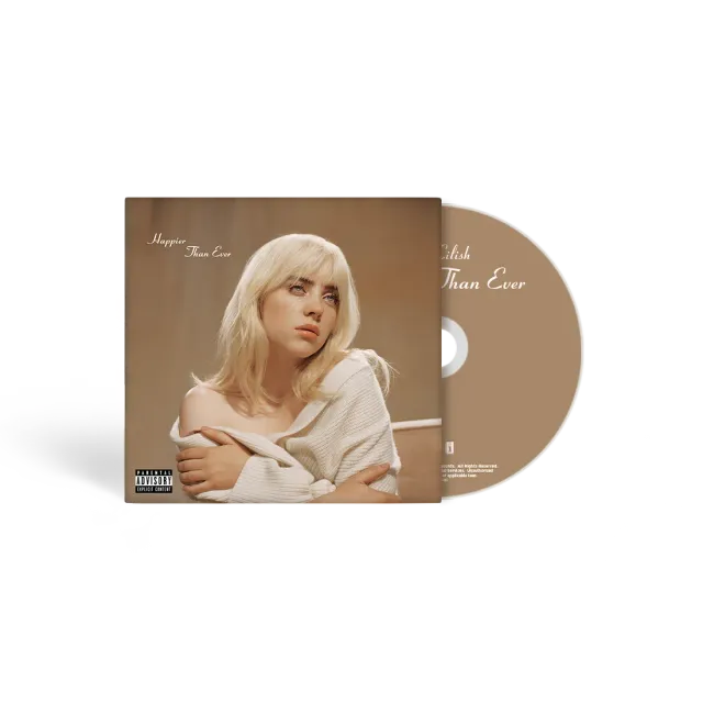 Billie Eilish Happier Than Ever CD standard 16 brani