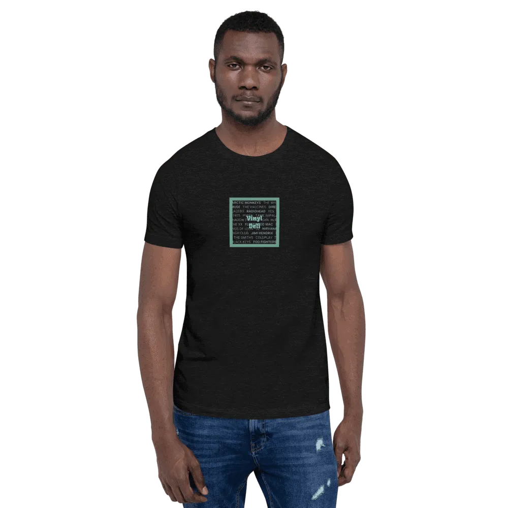 Vinyl Deli Rock Tee maglietta heather black cotone