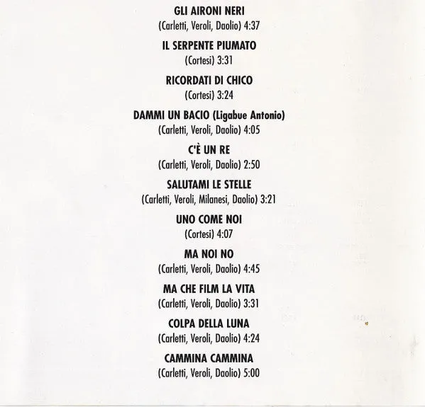 Nomadi Gente Come Noi CD album riedizione 2003 VG+