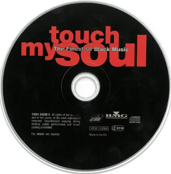 Touch My Soul Vol.9 CD compilation Near Mint