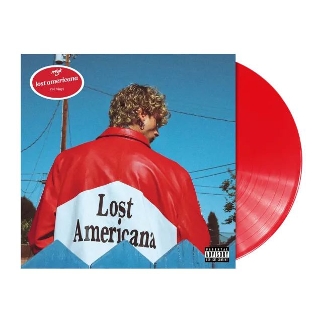 Polydor Lost Americana vinile rosso mattone opaco 12"