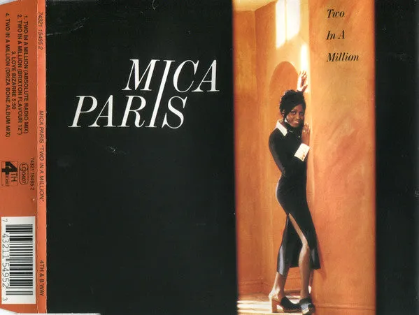 Mica Paris Two In A Million CD maxi singolo 1993