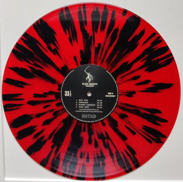 Black Sabbath Paranoid LP rosso RSD 2024 tiratura 2000