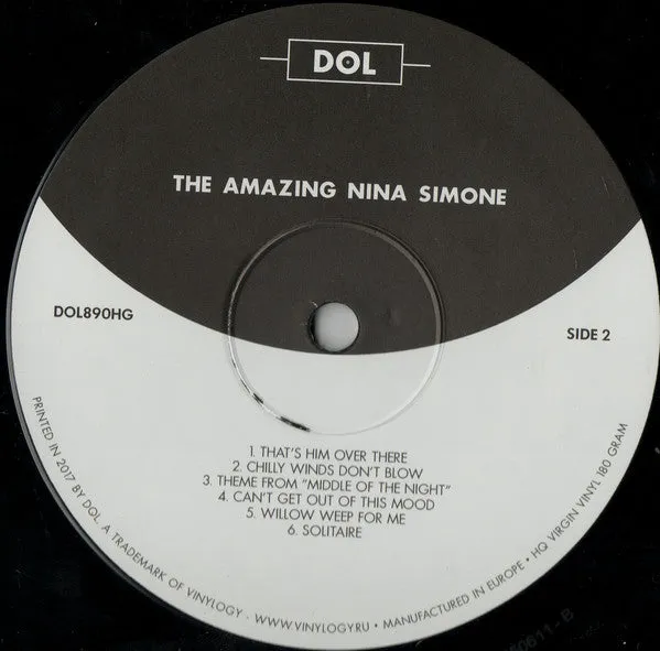 Nina Simone The Amazing Nina Simone vinile 180g Mint