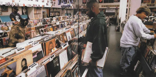 DJ Shadow Endtroducing CD album slipcase usato NM