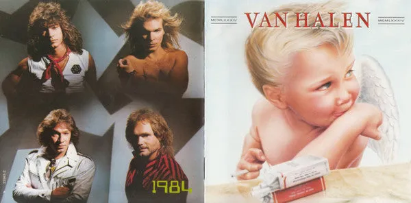 Van Halen 1984 CD album hard rock tedesca