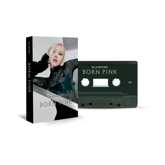 BLACKPINK Born Pink musicassetta Rosé esclusiva UK